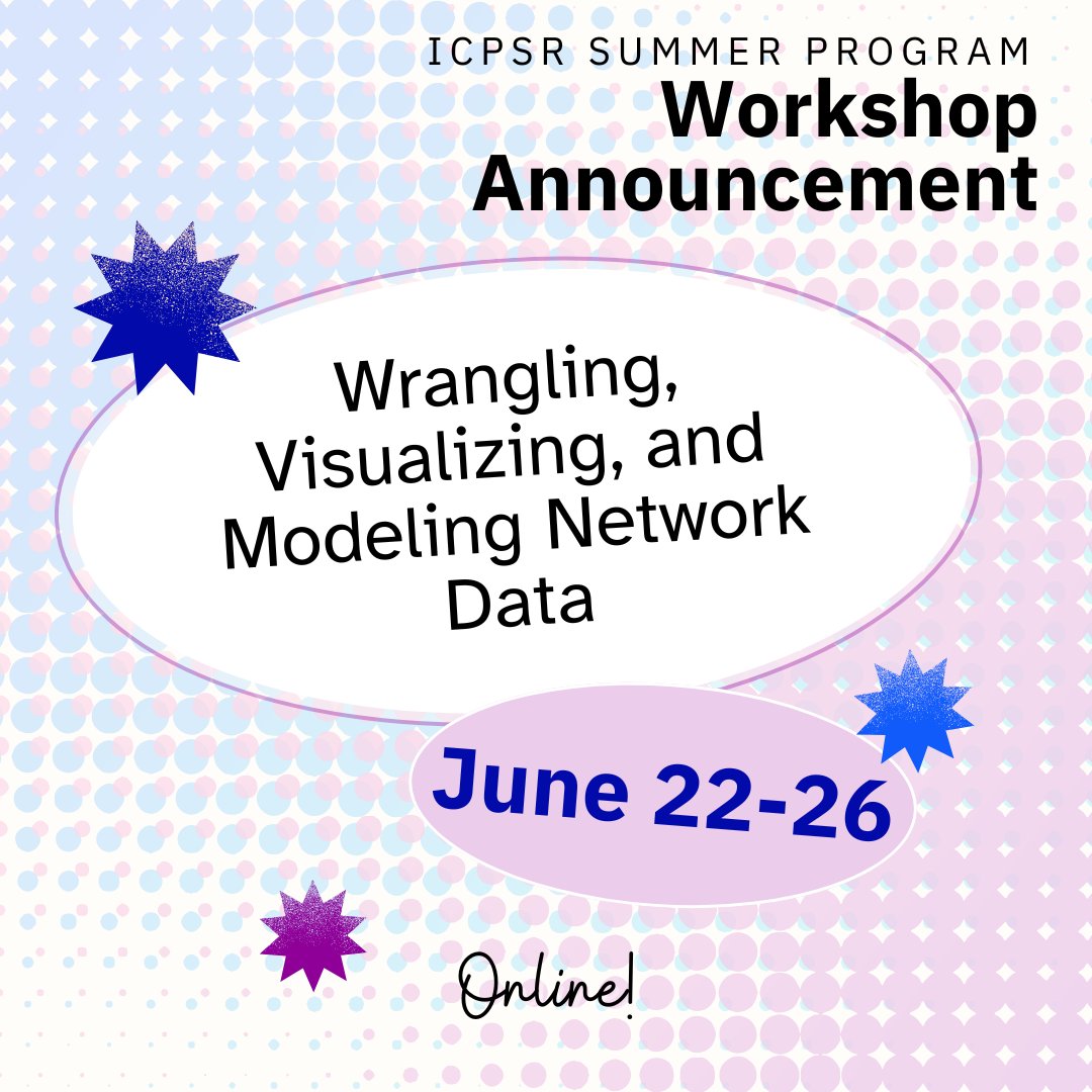ICPSR Summer Program tweet media