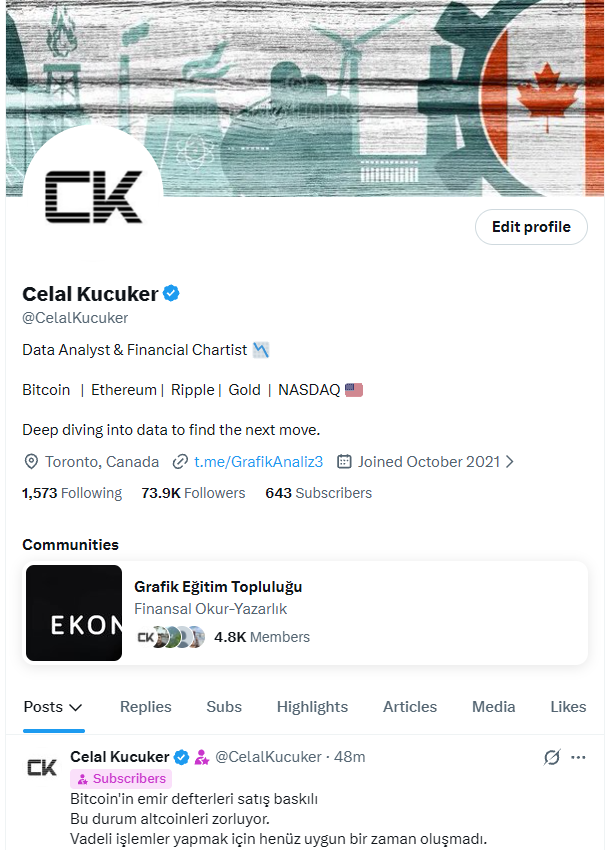 CelalKucuker's tweet photo. Abonelik sistemimizi başlatalı 39 gün oldu 643 kişi olduk ve bu tip tweetleri gören eski  dostlar hızla aramıza katılıyor. Yıl sonuna kadar 3000 rahat buluruz. 

Samimi ortamımıza uymayan 30'a yakın kişiyle gruptan yollarımızı ayırmak durumunda kaldım. 

Öte yandan, 40 kadar eski dostumu da masraflarını bizzat karşılayarak ekibe dahil ettim. 
Tek bir amacım var. Piyasayı okumaya ihtiyacı olan, aklı başında yatırımcılardan oluşan Dost, Arkadaş, elit bir topluluk kurmak.

Yatırım bir oyun alanı değil Arkadaşlar.

Alım-satım stratejilerimi şeffafça paylaştığım ve sesli yayınlarla piyasayı değerlendirdiğimiz üst düzey bir dost meclisi gibi...