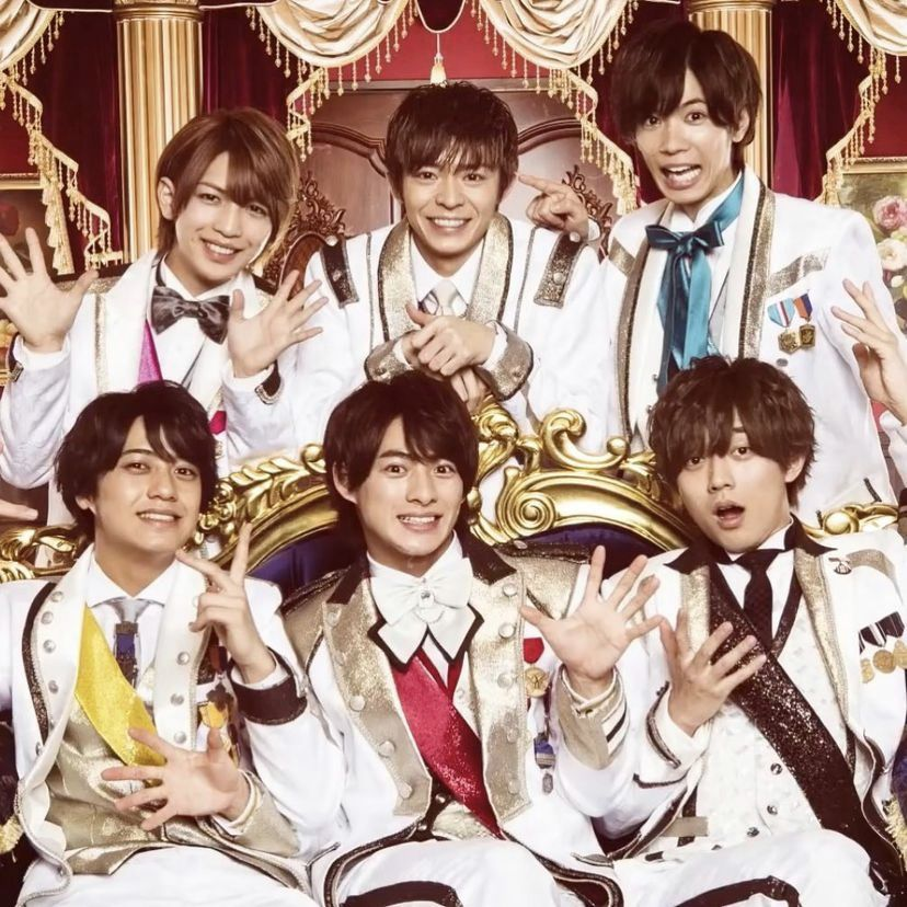 キンプリデビュー8周年おめでとう ❤️平野紫耀🖤永瀬廉💛髙橋海人💜岸
