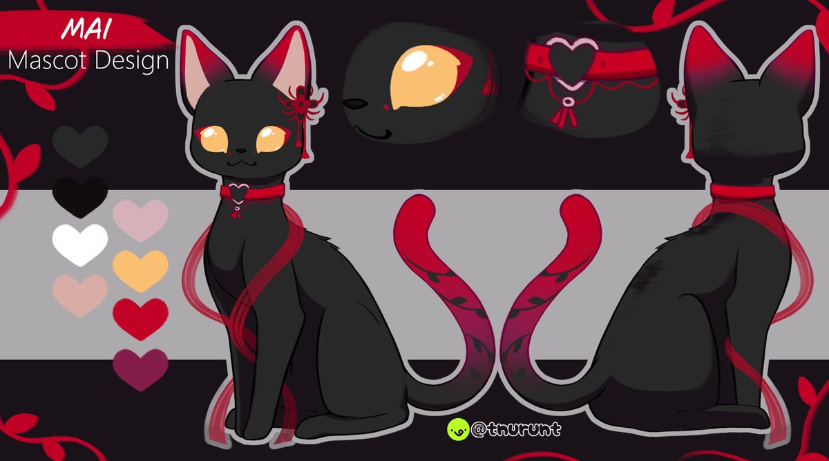 tnurunt's tweet photo. ❤️Mascot Design Commission❤️
Order completed for @maerinafox 
#digitalart #VGenComm #VGenOpen #tnuruntArt #vtuber https://t.co/4ArGWEJFiQ