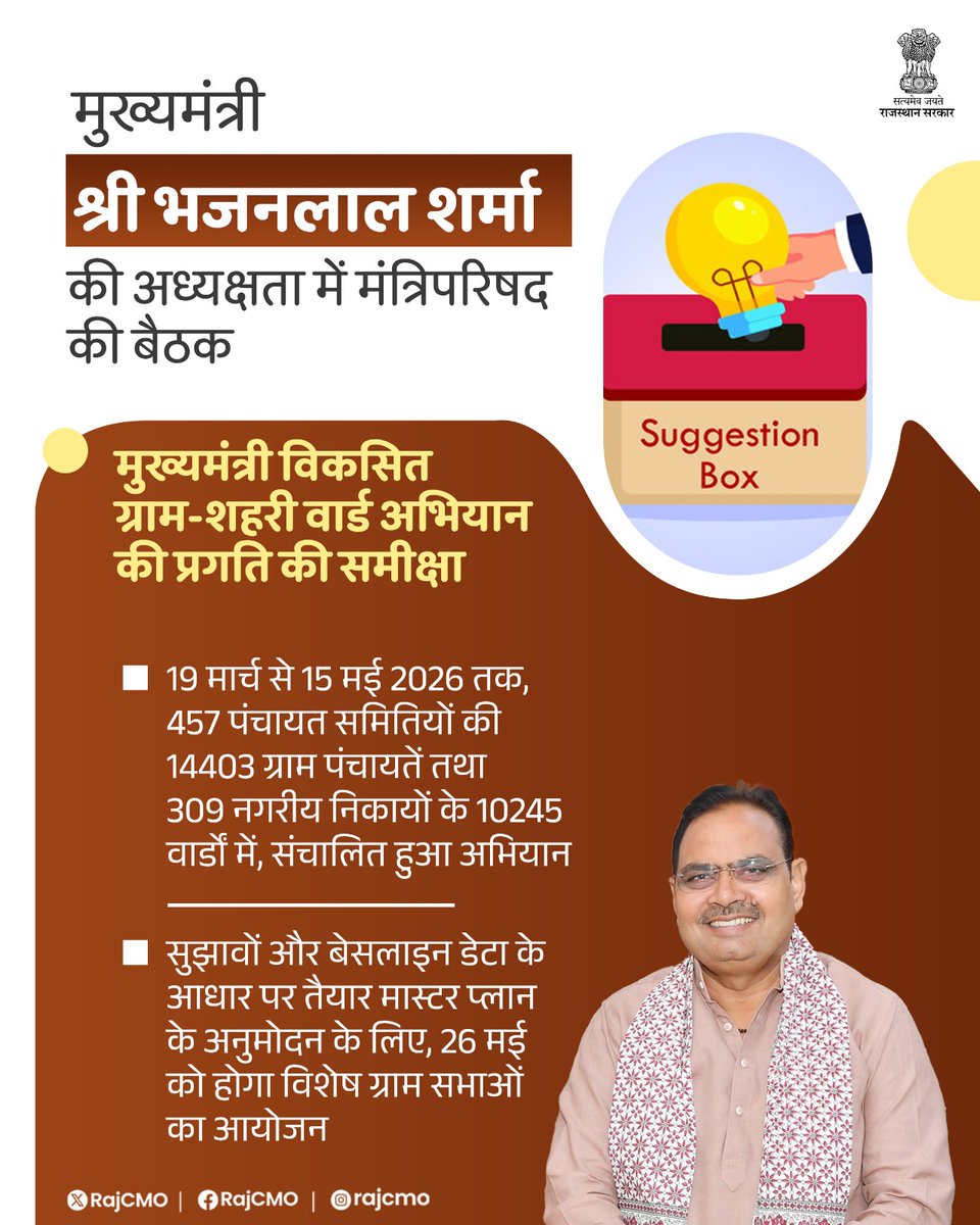 CMO Rajasthan tweet media