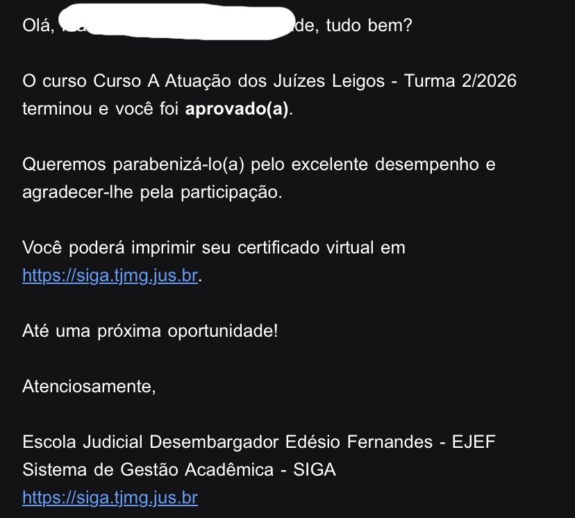 MariaEd07330389's tweet photo. Aprovada na última fase de juiz leigo da minha cidade ✨✨✨ https://t.co/ZUUDKRGjH5