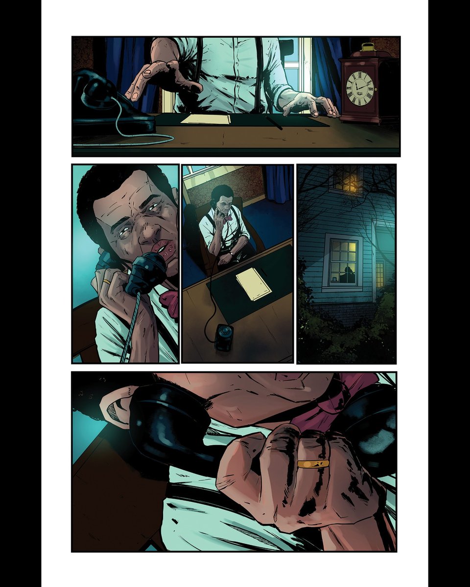TopCow's tweet photo. “There are horrors beyond life’s edge that we do not suspect…” 🕯️

Edward Derby should NOT be getting better. 👁️

And somehow… that’s the scariest part.

Swipe through the preview pages for THE THING ON THE DOORSTEP 5 (of 5) 😨🚪 https://t.co/IEEf4WxbTZ