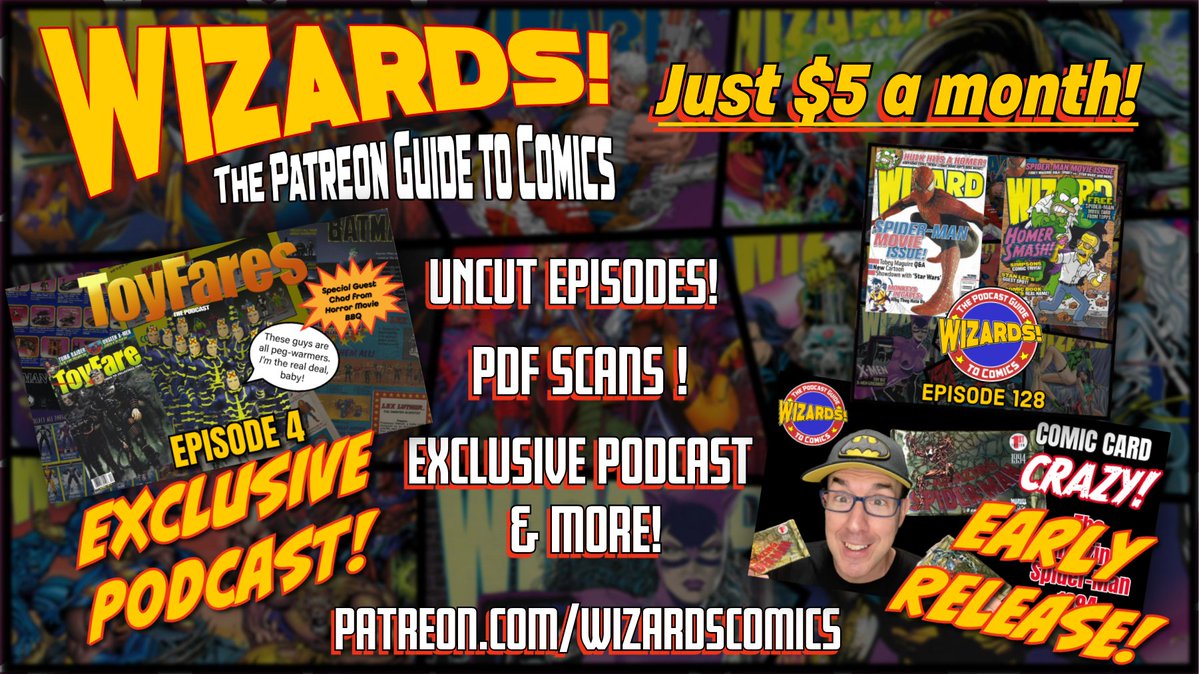 WIZARDS! The Podcast Guide To Comics tweet media