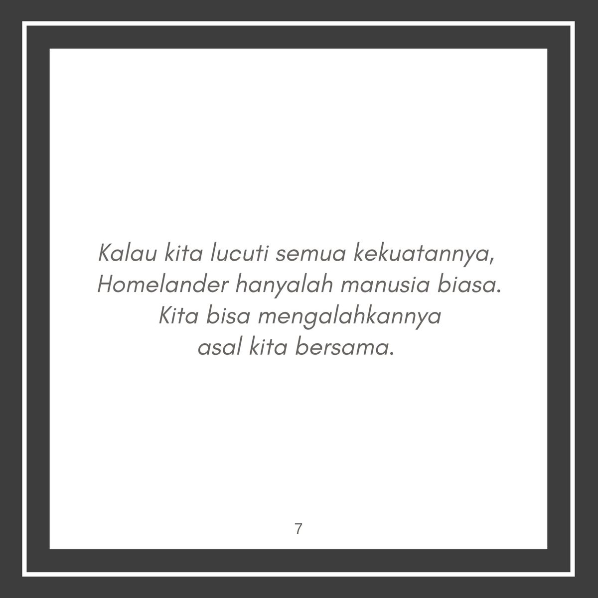 Masa Depan yang Tidak Boleh Dibicarakan tweet media