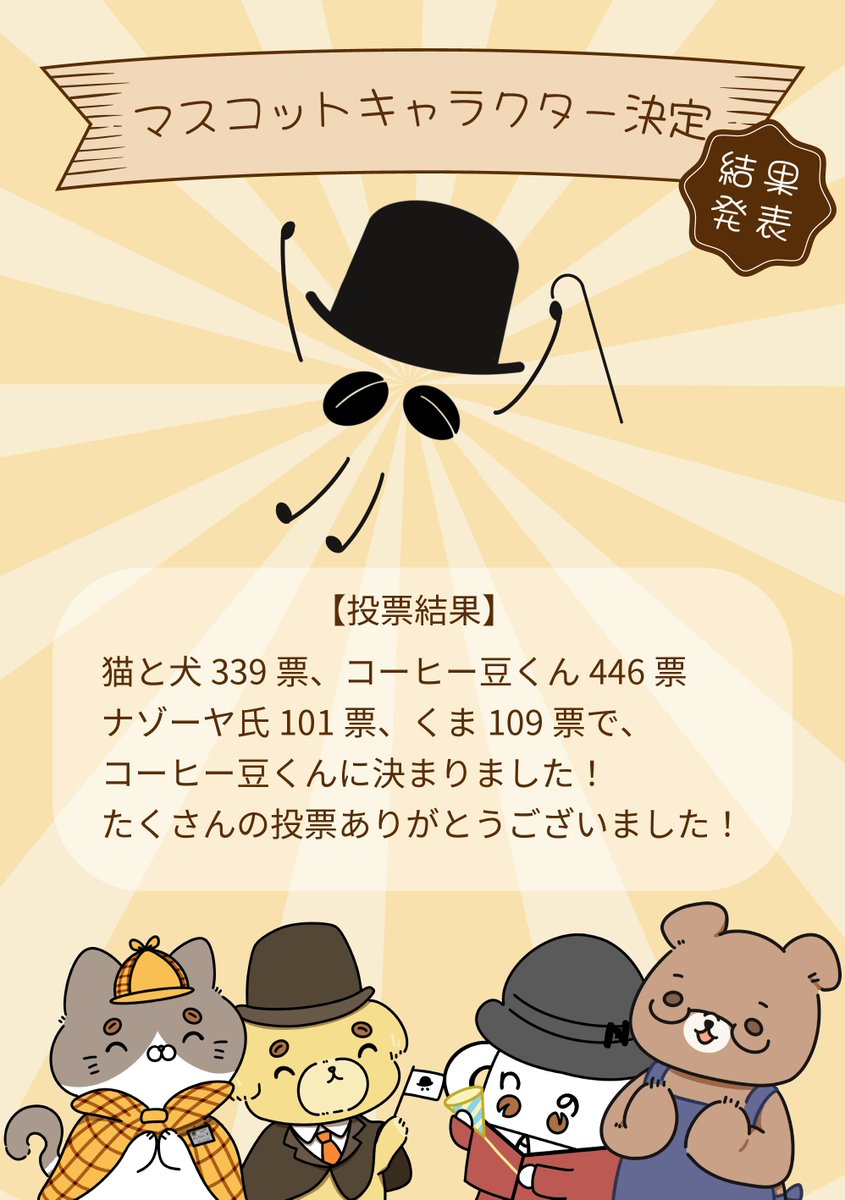 アクリルキーホルダー コーヒーキャラクター ねこのぶーちゃん レトロシリーズ アクリルキーホルダー（コーヒー