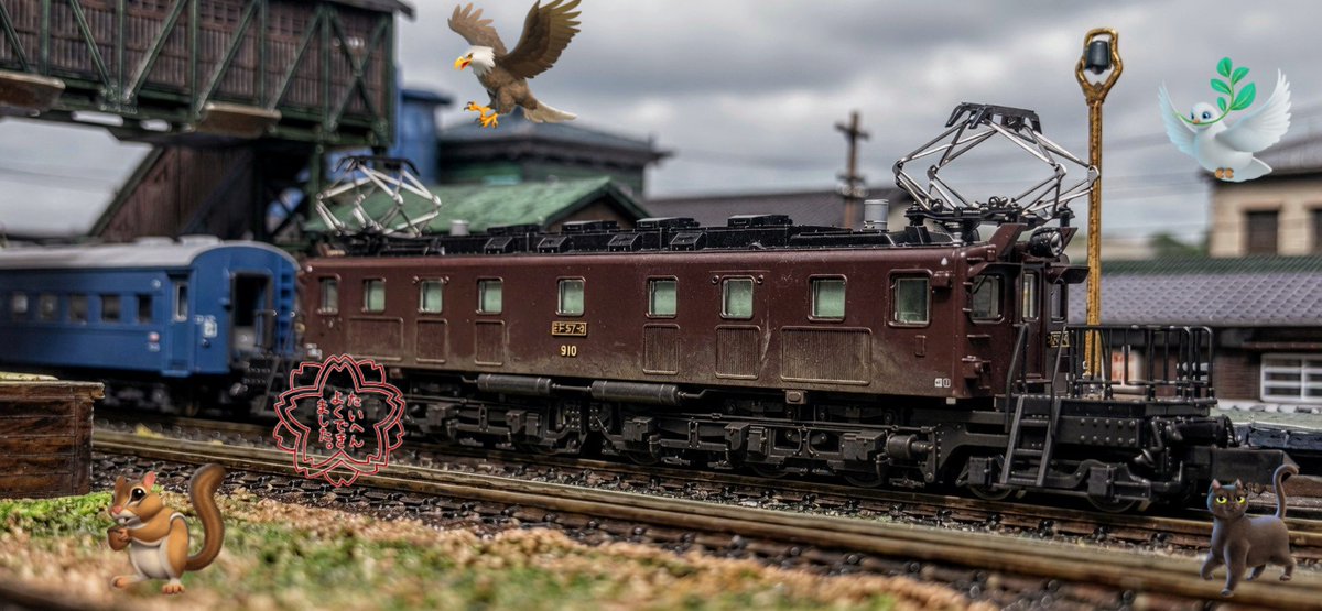 take7700gh5fs's tweet photo. #私と言えば何の鉄道車両が好きな印象ですか見た人もやる
機関車系全般好きですが、模型撮り鉄として特にSLとデッキ付き旧型ELが撮影していて面白いですね。最近はGrokを使って画像加工も試しています🤗
#マイクロエース #C53
#KATO #EF57
#Nゲージ #鉄道模型 #模型撮り鉄 #Grok #生成AI #画像加工 https://t.co/DsFPh37pNZ