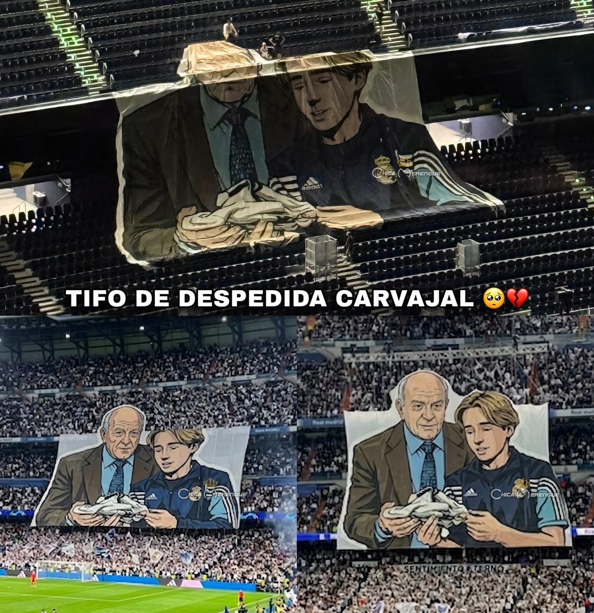 (fan) REAL MADRID FANS 🤍 tweet media