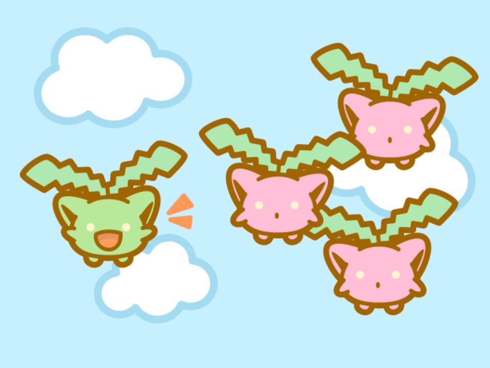 yo_yo1118's tweet photo. 風が気持ちいい〜

#ハネッコ　#ポケモン https://t.co/bWhcX2iAmU