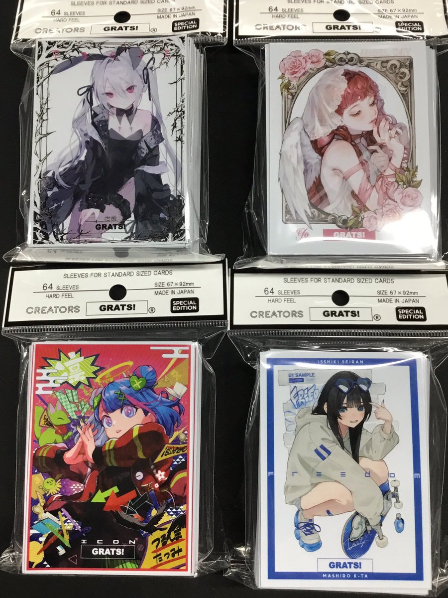 販売情報】 #GRATS 5/23(土) 新発売 ‼ GRATSスリーブ 新作各種・再販2