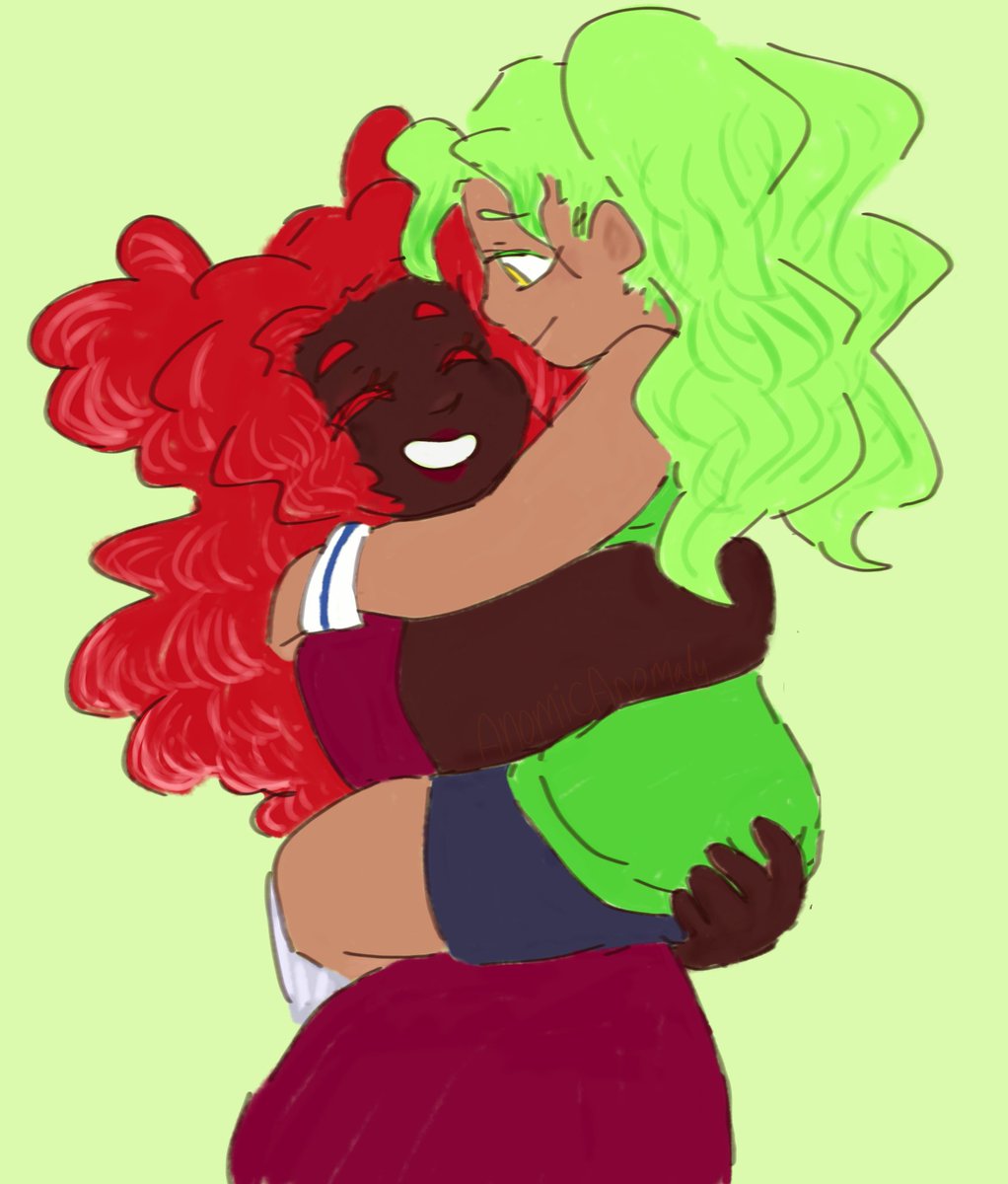 AnomicAnomaly's tweet photo. I wanted to doodle human cuddlejump inspired off my miis on LTD ❤️💚

#CuddleJump  #BobbyBearHug #HoppyHopscotch #BobbyBearHugXHoppyHopscotch #HoppyxBobby #SmilingCritters https://t.co/fX7NXO0TpU