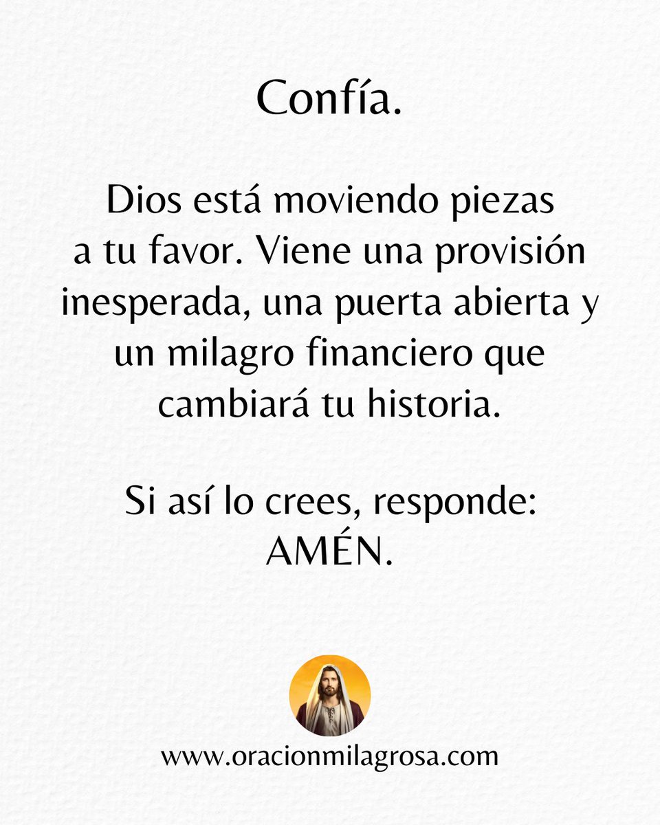 Oración Milagrosa tweet media