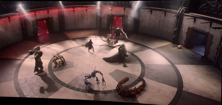 DudeofRen's tweet photo. @4Evil_Resident2 Making ALL of the original chess monsters actual living creatures in one single arena was already pushing it but then seeing the arena itself made me sigh louder than usual https://t.co/IcK3JUJ8EH