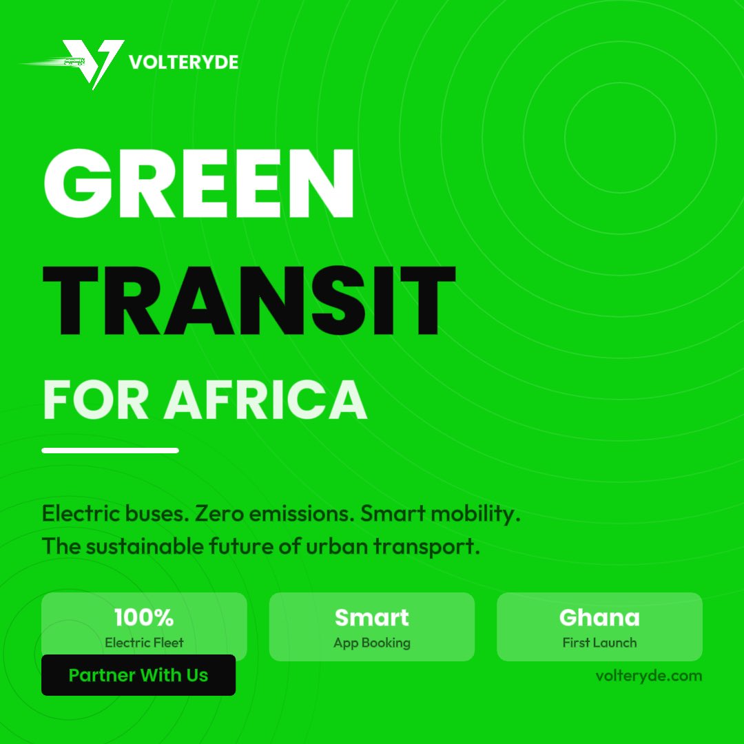 volteryde's tweet photo. Clean transit
Zero emissions
Technology built for the future of urban mobility💚

#Volteryde #GreenTransit #ElectricMobility #RideTheFuture https://t.co/Z3Ig9NwHKa