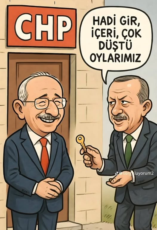 DeSeteneya's tweet photo. CHP binası bahçesinde atılan AKP'li “hain Kemal” sloganlarına çok üzülmüş...

#ChpBaşkanıÖzeldir https://t.co/nZocbOP7La