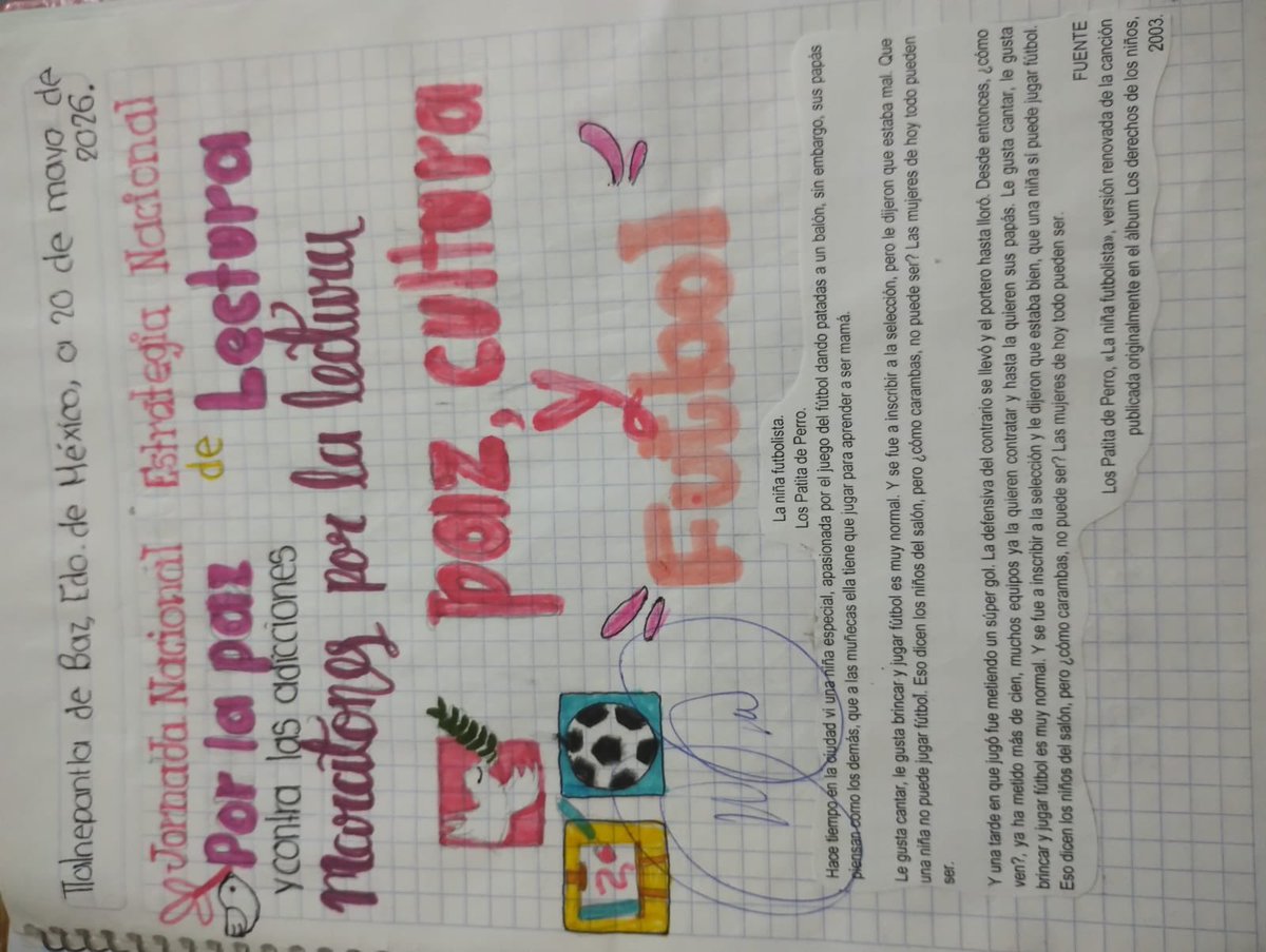 ValienteMargot's tweet photo. #MaratonesPorLaLectura
@SEP_mx @mario_delgado 
Telesecundaria 0211 Pedro Moreno CCT. 15ETV0295Z https://t.co/MtcRtqkLd8