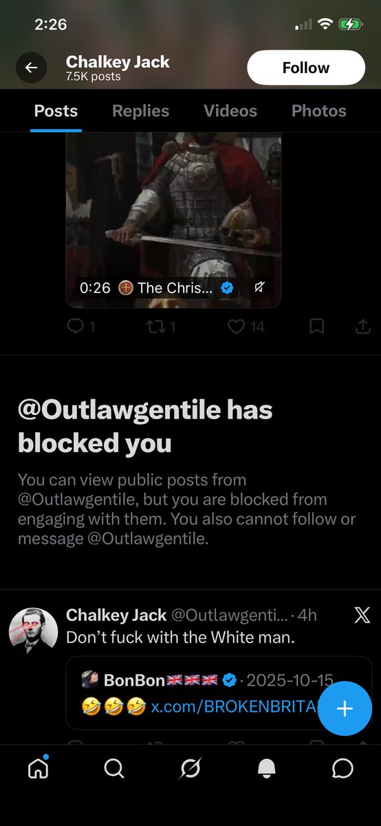 CanadianGirlee's tweet photo. Well these are always fun… 🫪🫪
“High” you say …..  😵‍💫
Then they block me …. 
Report @Outlawgentile for violating the rules, if you feel they have. 

#Threats #NotIntimidated #StandUpToRacism 
@Safety @XSecurity https://t.co/IWJuzFDoHH