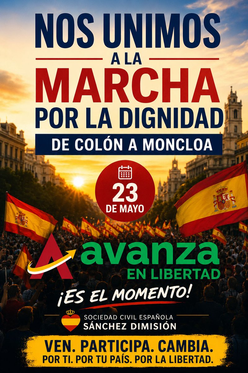 Avanza en Libertad Madrid tweet media