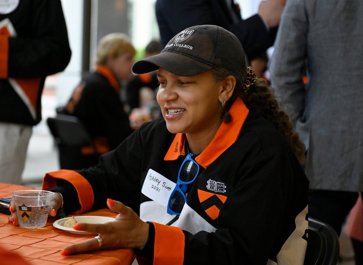 PrincetonSPIA's tweet photo. Friends, fun, and festive outfits brought to you by Princeton SPIA alumni at Reunions 2026! 🐯🧡 @princetonalumni https://t.co/OHyZxZJy2E
