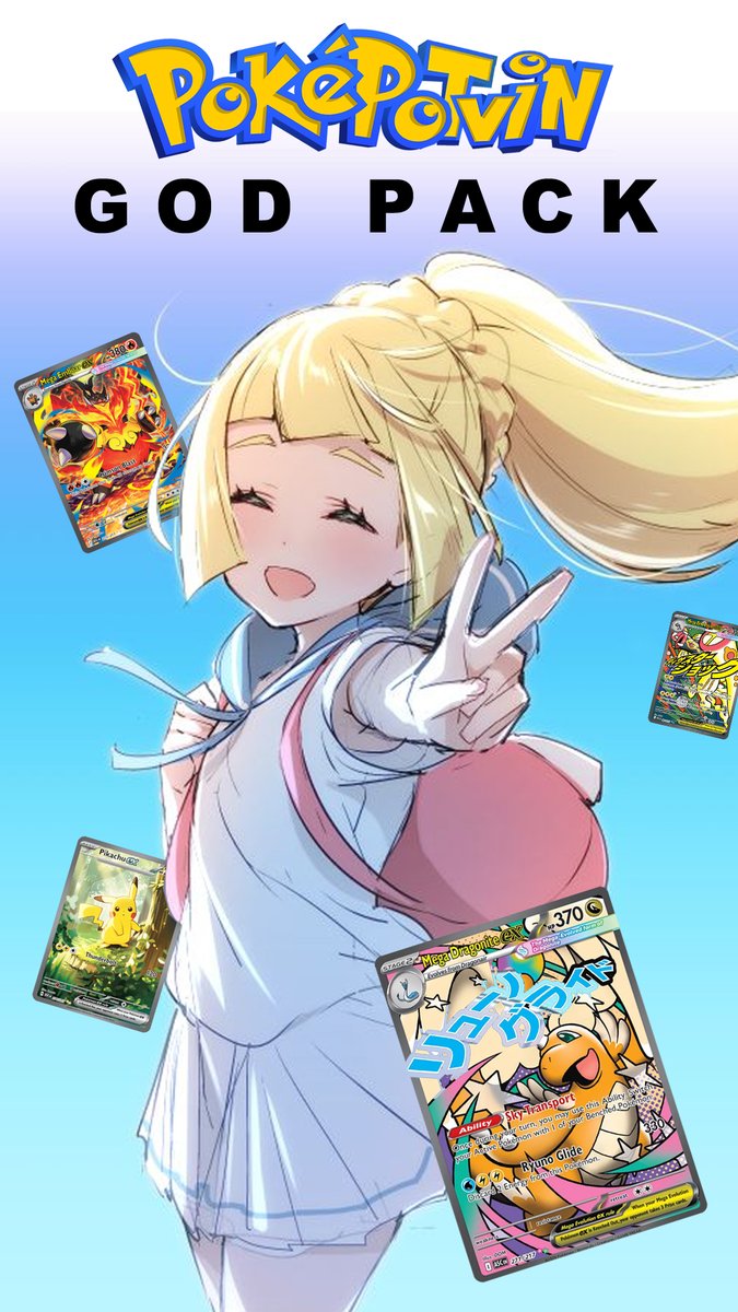 PokePotvin's tweet photo. GOD PACK Ascended Heroes!!! #short #pokemon #pokemoncards #godpack https://t.co/dymIsK9nM2 via @YouTube https://t.co/5HKyDPTxww