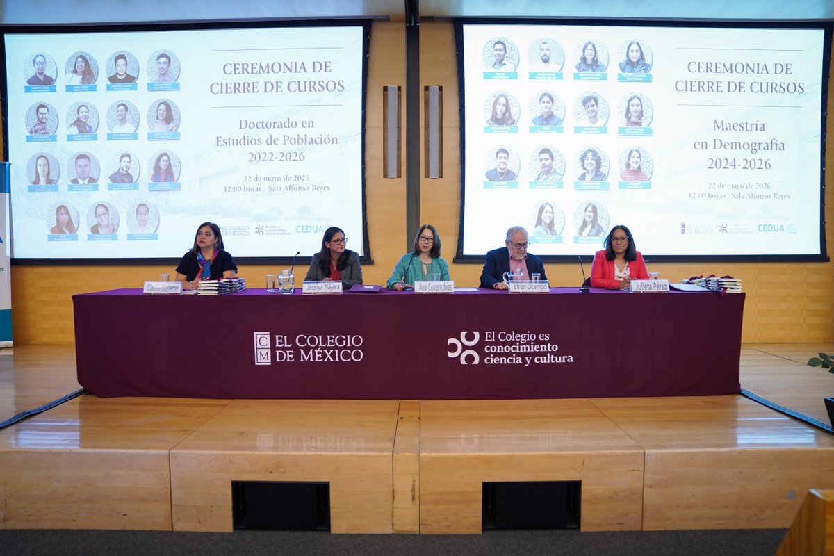 El Colegio de México tweet media