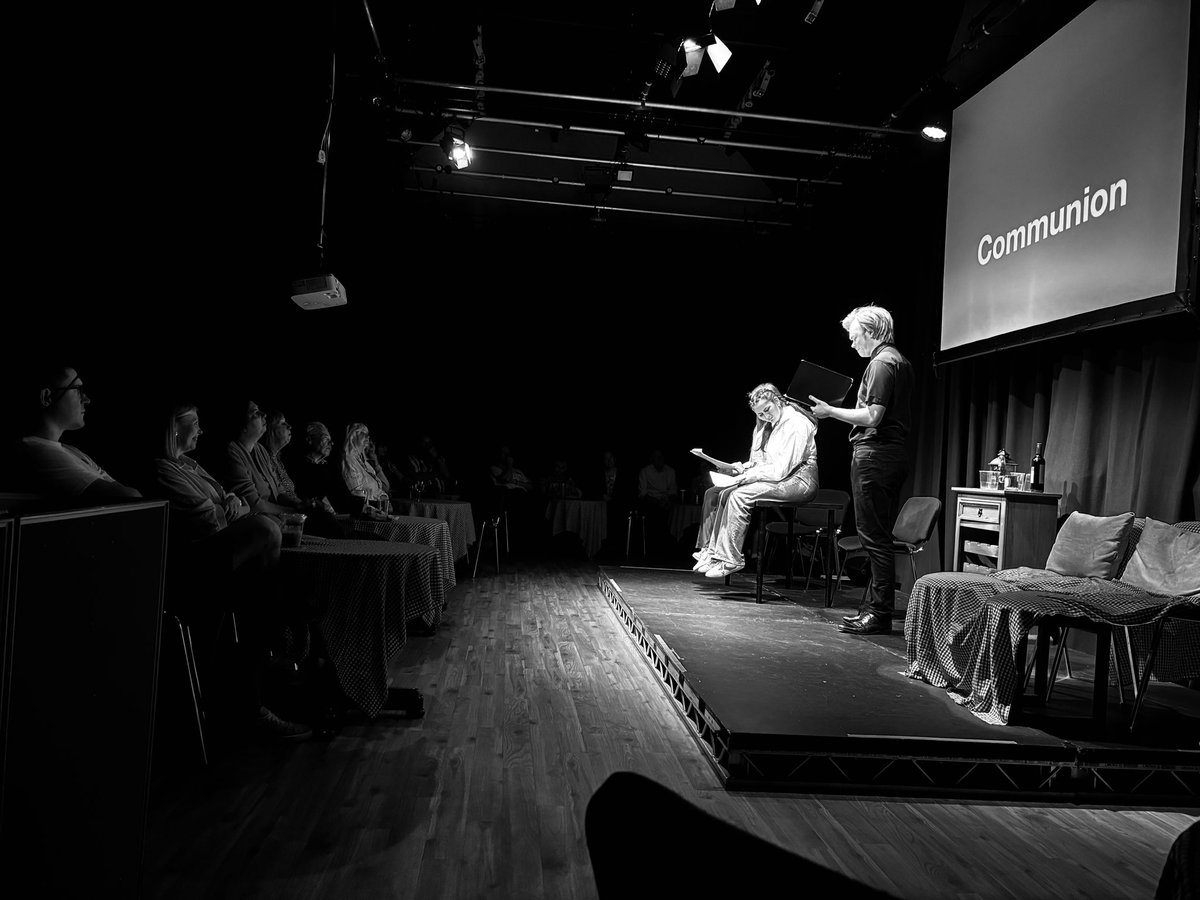 Phoenixblyth's tweet photo. Last rehearsed reading tonight for the Phoenix’s Playwright competition. Some excellent new plays and talented writers. Well done to all involved and supporters. 
Watch out for the winner 🎭 https://t.co/vvxvPTsNzg