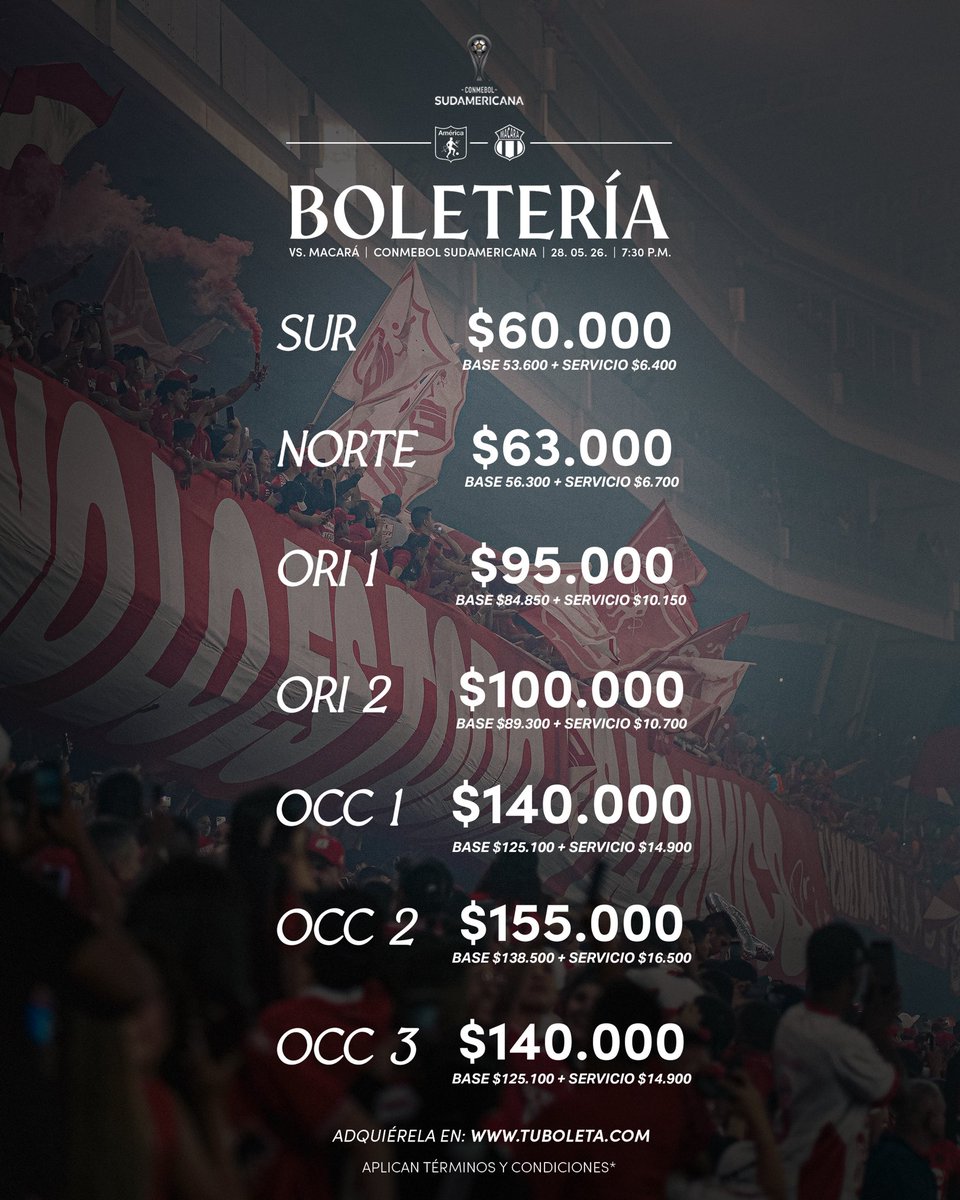 América de Cali tweet media