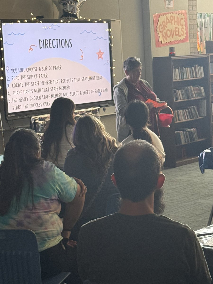 stephkat16's tweet photo. We ended the year spending time with the best staff @plumcreekelem ! Because of their hard work, 91% of our students met 1.5 growth in reading, 97% met 1.5 growth in math, best attendance in the district, and the highest number of students reclassified. We are blessed admin! 🎉🤩 https://t.co/BVcQlH5cGc