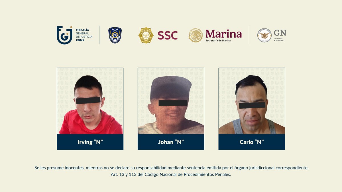 Fiscalía CDMX tweet media
