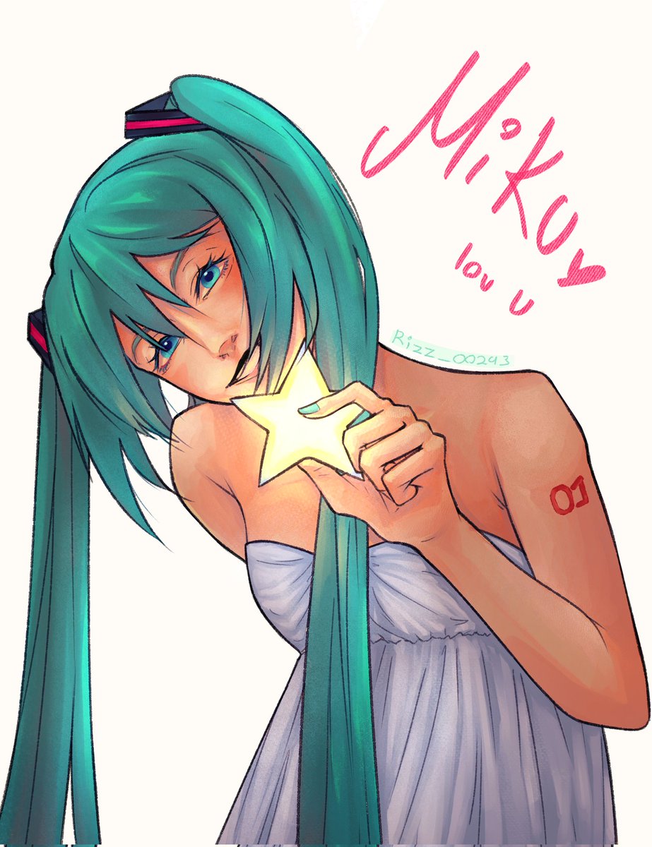 Rizz_00293's tweet photo. Now that I can post
Look at this Miku ♡ 

#Miku #HatsuneMiku #Fanart https://t.co/FnSaCu7qvw