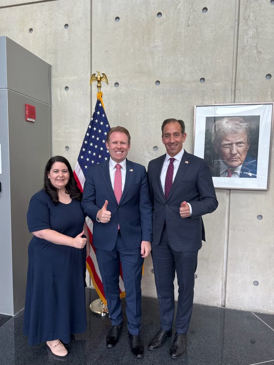 Ambassador Jeff Bartos tweet media