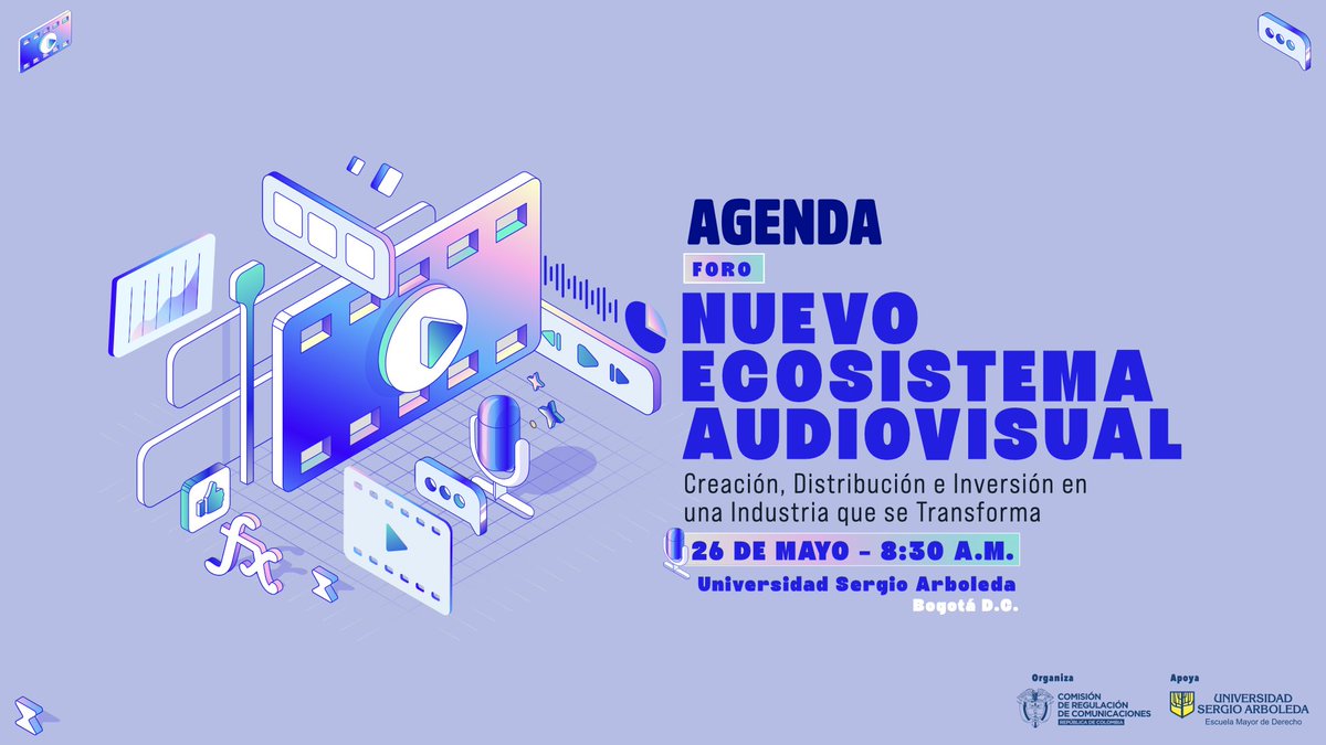 CRCCol's tweet photo. ¡El futuro del sector audiovisual ya está aquí! Debatiremos sobre algoritmos, monetización, inclusión y gobernanza de la industria.

Consulta la agenda completa e inscríbete: https://t.co/2RPC2V7EH3
#ForoNuevoEcosistemaAudiovisual https://t.co/DqYR4Gwspj