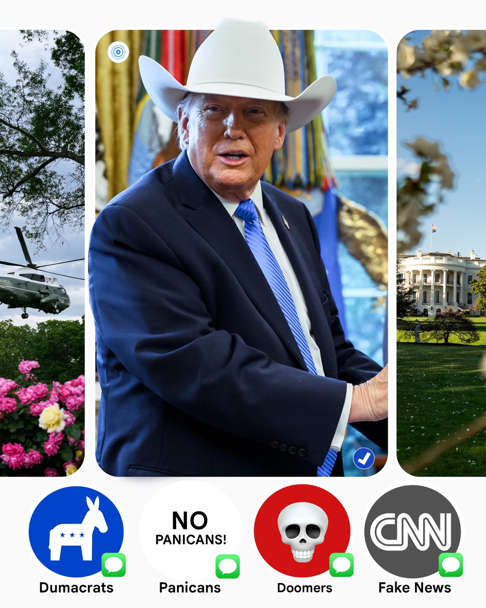 The White House tweet media