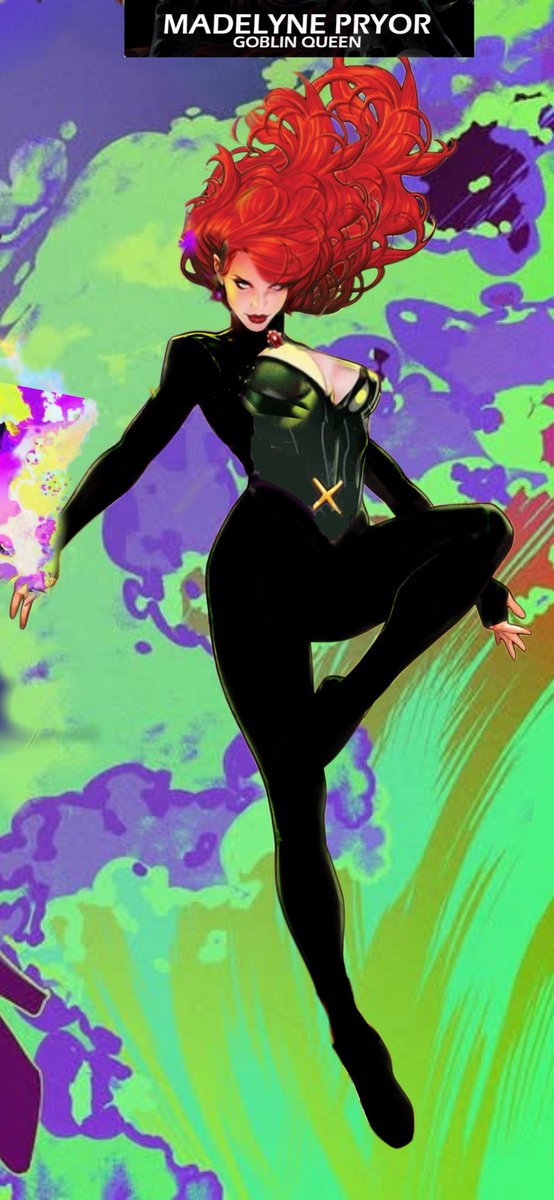 letsquotexmen's tweet photo. Her . #MadelynePryor #Xmen https://t.co/e6X0UHNlCj