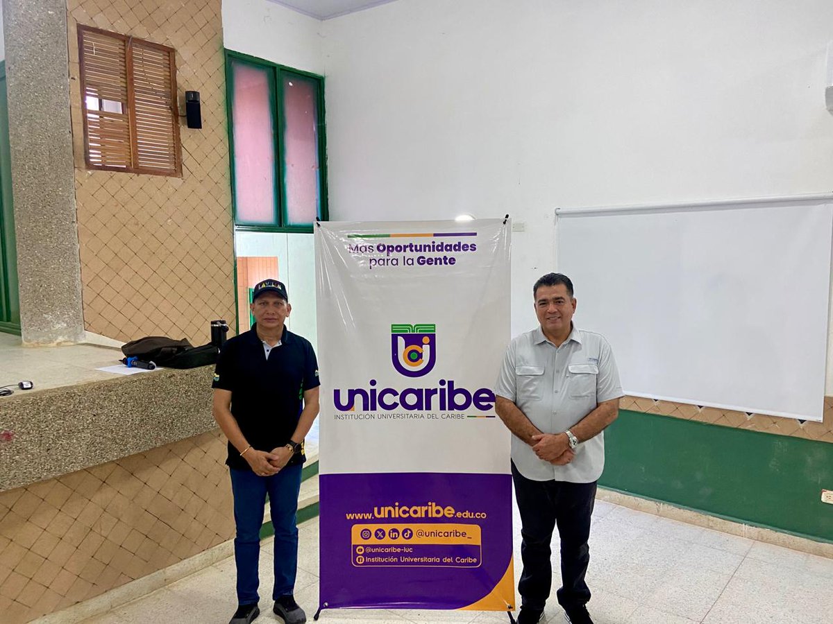 UniCaribe_'s tweet photo. #FlashUnicaribe | 🤳 En el municipio de San Benito Abad (Sucre) inició la historia de Unicaribe.

En un acto protocolario, liderado por el alcalde municipal, Pedro Martelo, el rector de Unicaribe, Leonardo Pérez Suescún, y la vicerrectora académica, Martha Corredor Moncada, se marcó el inicio de esta nueva era para la comunidad de este territorio.

Desde hoy, se abren #MasOportunidadesParaLaGente en materia de formación profesional. Este hecho marca un avance significativo para el fortalecimiento del tejido social y el impulso al desarrollo regional.

Con esto, se reafirma la misión de Unicaribe de transformar vidas a través de una educación pertinente, incluyente y con impacto territorial.