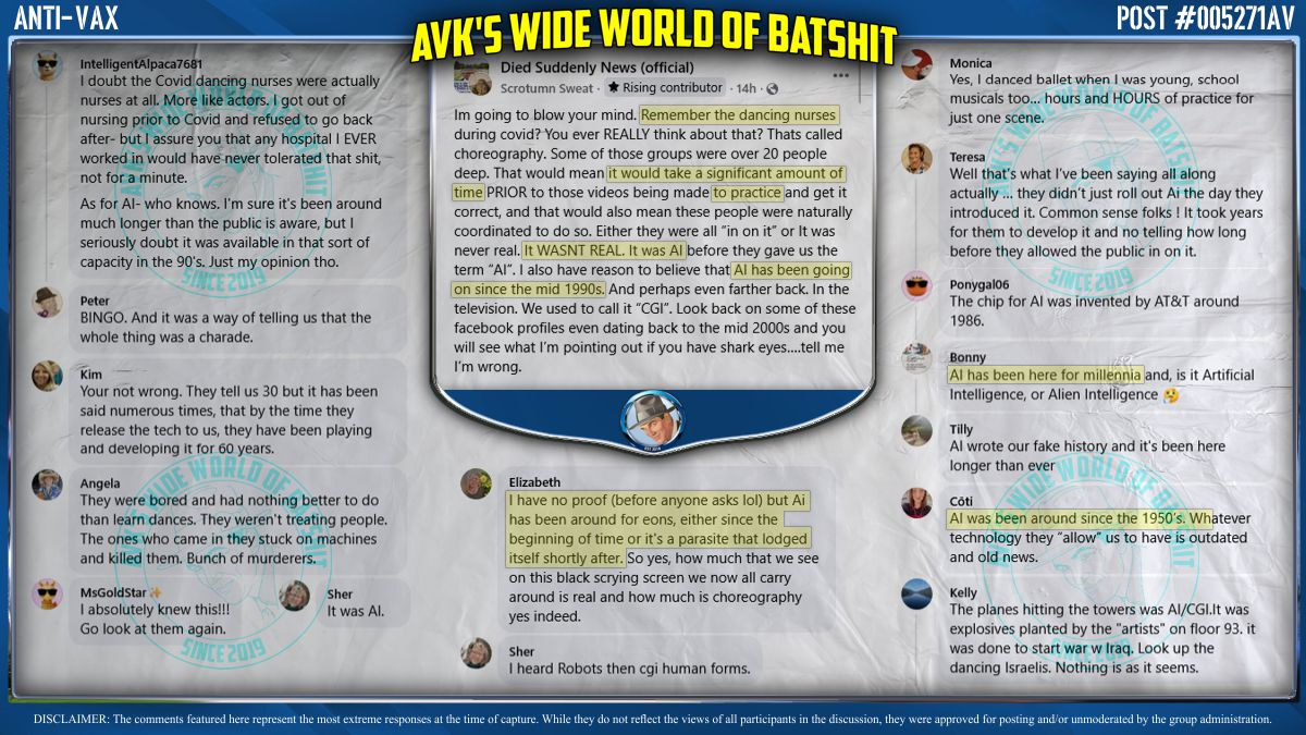 AVK | Wide World of Batshit tweet media