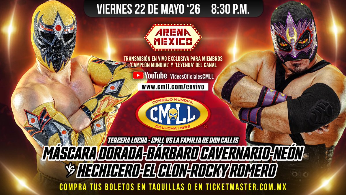 Lucha Libre CMLL tweet media