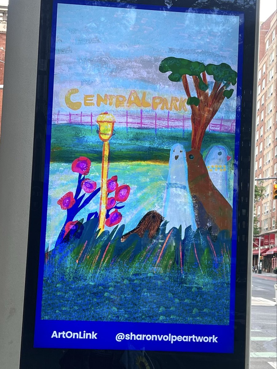 SharonVDraws's tweet photo. Excited to see my series of original artwork on @LinkNYC #artonlink through 5/31
#originalart #digitalpainting #nyc https://t.co/MyZsrBLKg0