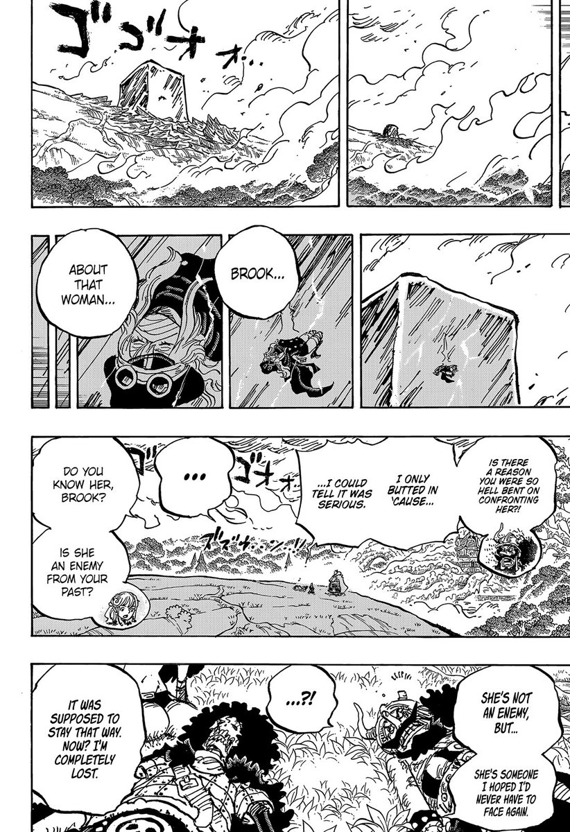 firsyardha's tweet photo. We're about to witness some peak writing for Brook and Gunko
#onepiece1183 #Esperia #ONEPIECE https://t.co/MMQmVDeFvo