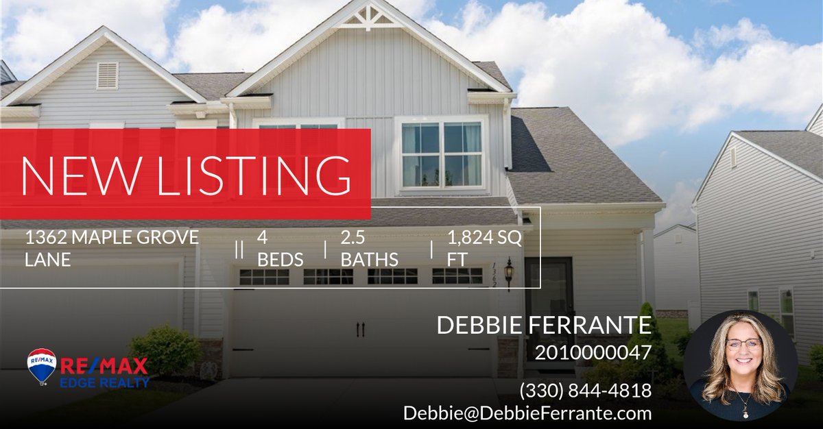 DebbieFerrante's tweet photo. 📍 New Listing 📍 Take a look at this fantastic new property that just hit the market located at 1362 Maple Grove Lane in Uniontown. Reach out here or at (330) 844-4818 for more information

Debbie Ferrante https://t.co/hxJyYgdIBO https://t.co/MWxtGIL4Fe