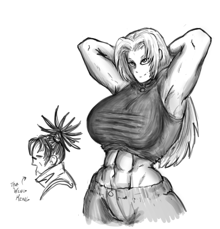 PsychicPsybop's tweet photo. another yuki drar 
(day 2 of anatomy sketchin studies) https://t.co/uDOESXEOsb
