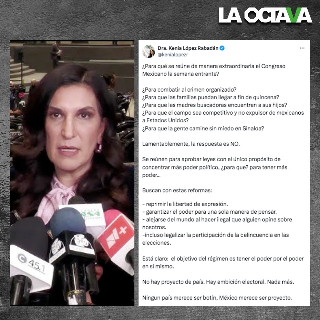 LA OCTAVA tweet media