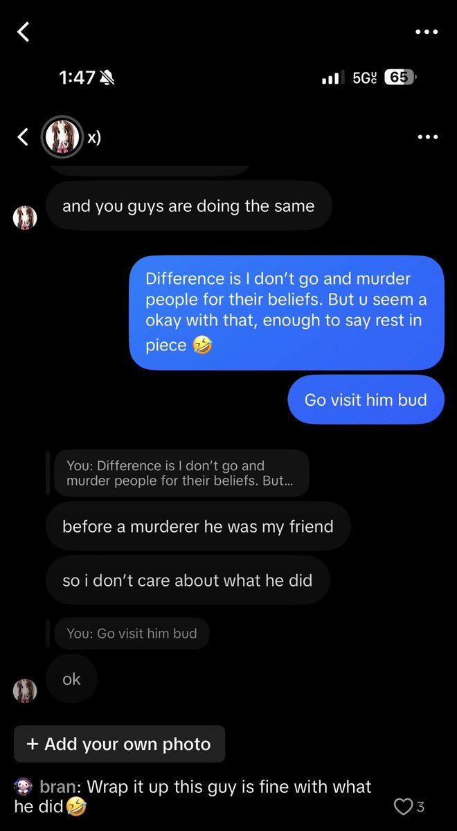 doellelies's tweet photo. @obesemex just a loser that wants to brag about being friends with an incell, there’s this one too on tiktok saying bullshit https://t.co/VEf6e5l1d1