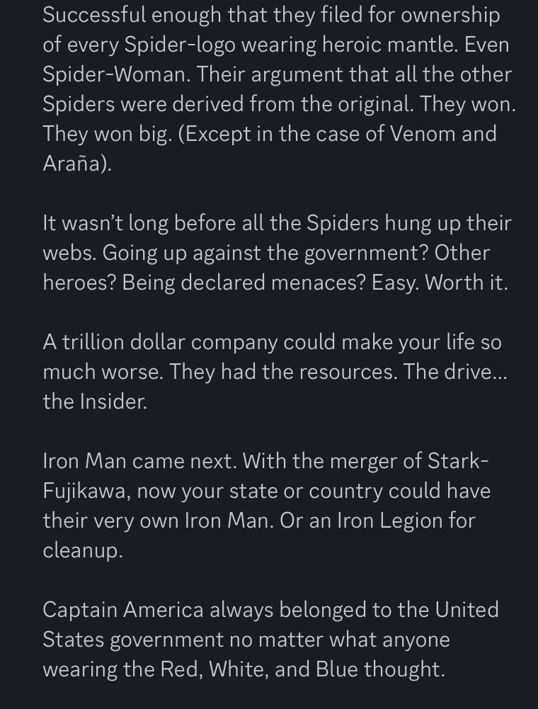 Ben Reilly the Cursed Chasm tweet media