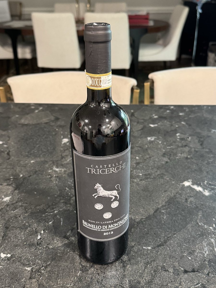 MyWeeklyGrind's tweet photo. Today is random feeling fancy day, which means Brunello! #brunello #italianwine https://t.co/Q4cM1MQ9hI