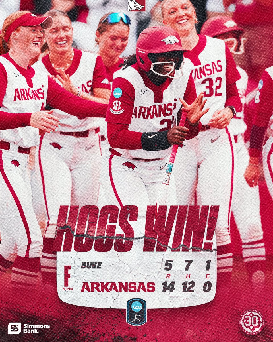 Arkansas Softball tweet media