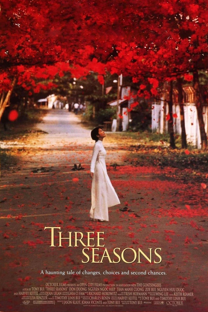 JM__FILM's tweet photo. Three Seasons

: 세기말, 아날로그가 디지털이 되는 시절. 이 영화는 세 관계가 어우러지며 촘촘히 계절과 계절 사이를 엮어나간다. https://t.co/KJquOpXg21