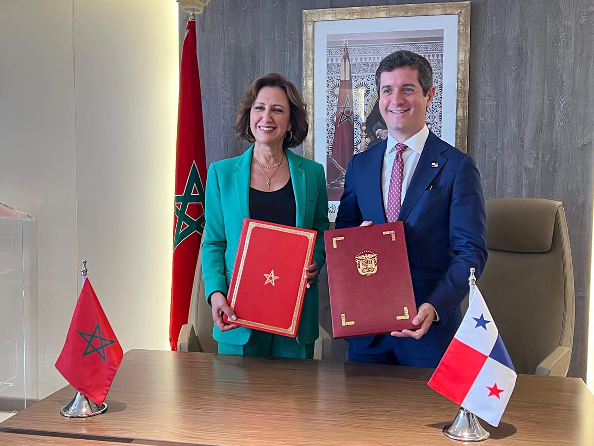 CarlosAHoyosB's tweet photo. 🇵🇦💯🇲🇦 
Ha sido una excelente misión oficial a Marruecos
1. Turismo: firmamos un memorando de entendimiento en turismo que va a potenciar el turismo. 🇲🇦: 20 millones de turistas en 2025. Panamá rompió records nacionales con 3 millones y vamos por más @ATP_panama @promtur_panama https://t.co/7BkPblCFZy
