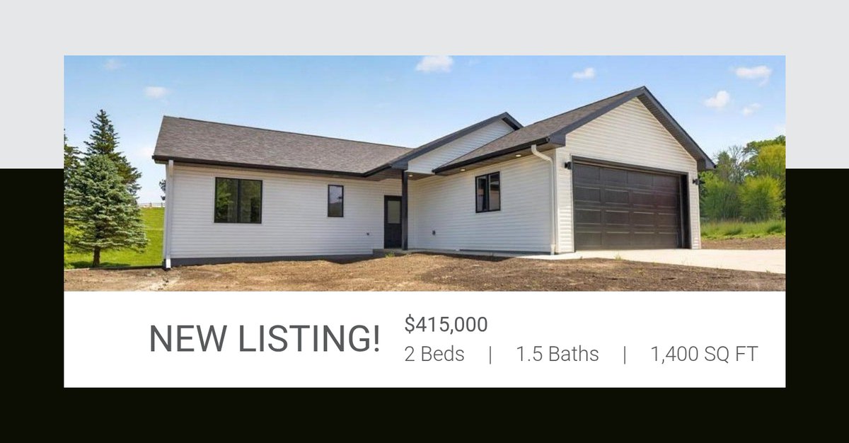 timdanielson7's tweet photo. 📍 New Listing 📍 

416 Parkside Drive Se in Preston. 

Reach out here or at (507) 259-9110 for more information or to set up a private showing!

Tim Danielson https://t.co/IhKgWfzx2E https://t.co/LJ55vBZBUm