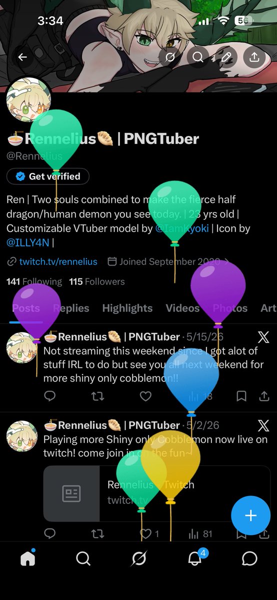 Rennelius's tweet photo. BORTH! IT MY BORTHDAY! https://t.co/tPrgALKwGs